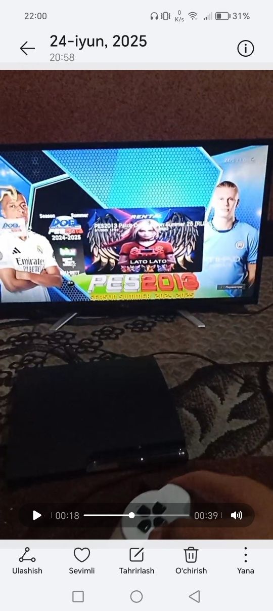 Play station 3 slim