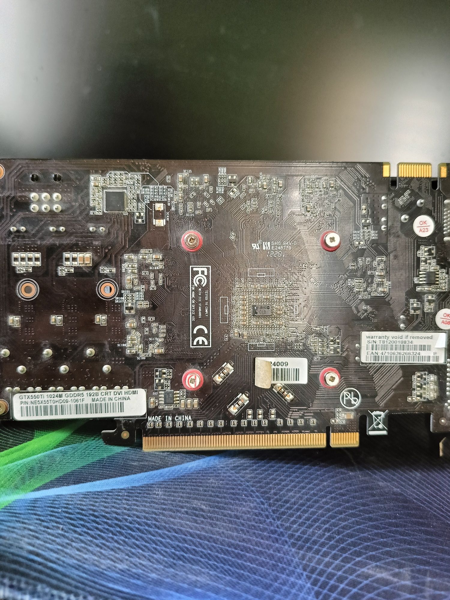 Gt 730 и  Palit gt550ti