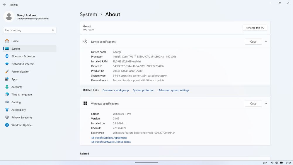 Asus zenbook flip s