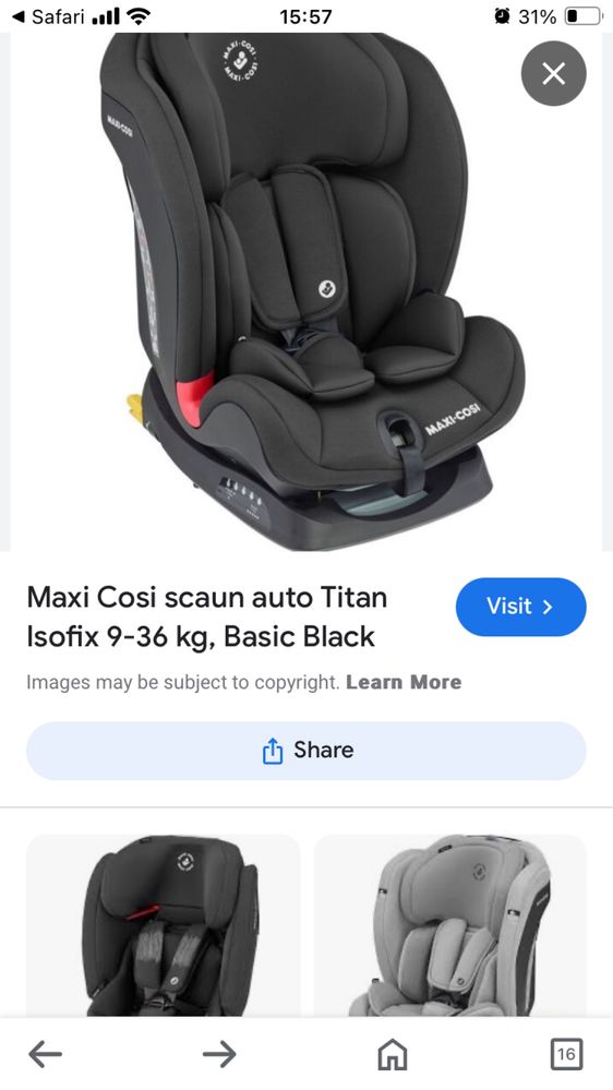 Maxi-Cosi Titan Pro i-Size е столче за кола