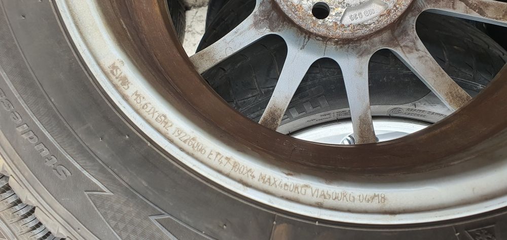 Джанти 4бр 4х100 15 цола Оригинални