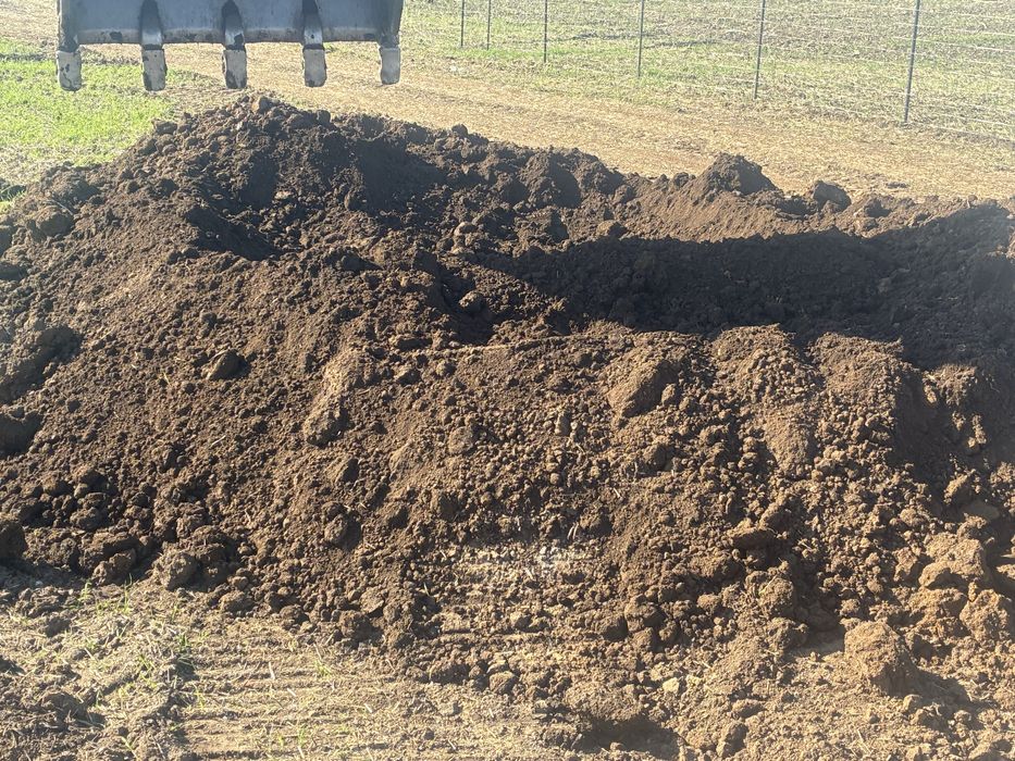 Pamant negru Transport pamant vegetal pentru gradini