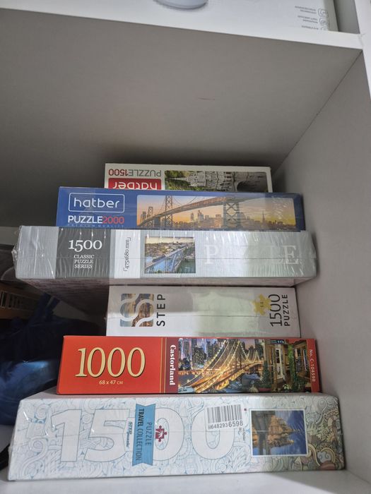 Продам пазлы новые