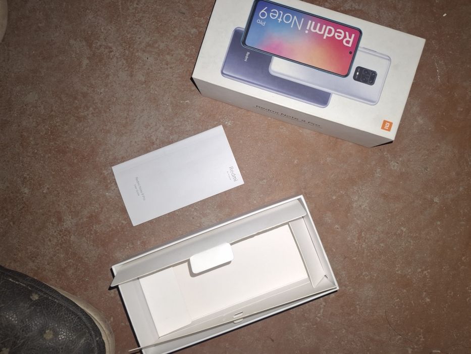 redmi not 9 pro karobka