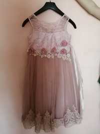 Платье розовое для девочек