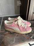 Pink puma suede adidas