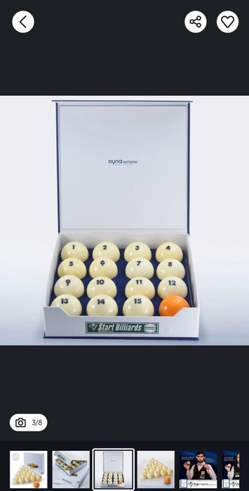 Billard shar  Start Billiards