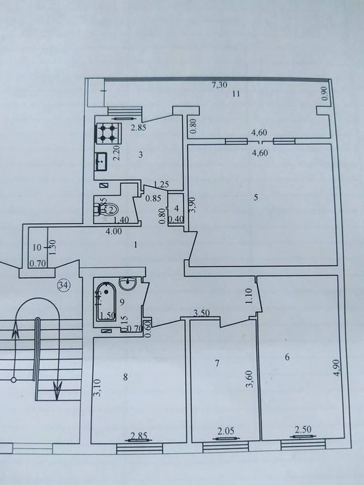Продам квартиру Юнусабад 3 квартал  с новым ремонтом