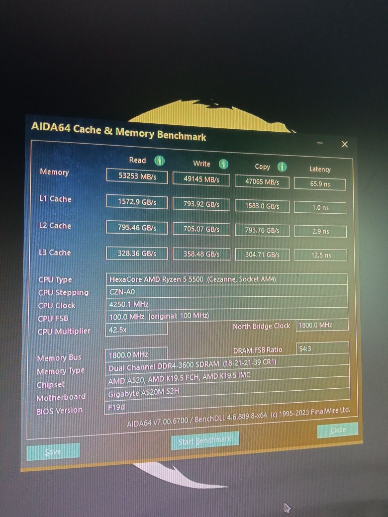 HyperX Fury DDR4 16gb 3600Mhz