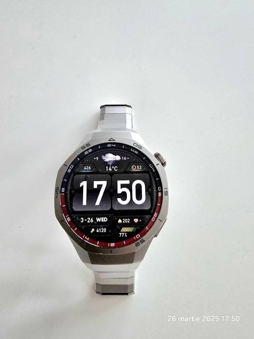 Smartwatch HUAWEI Watch GT 5 Pro Titanium 46mm, GPS, Android/iOS