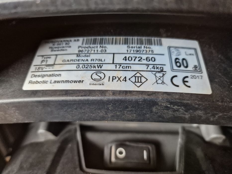 Robot tuns iarba Gardena R70Li gazon curte masina de tuns iarba