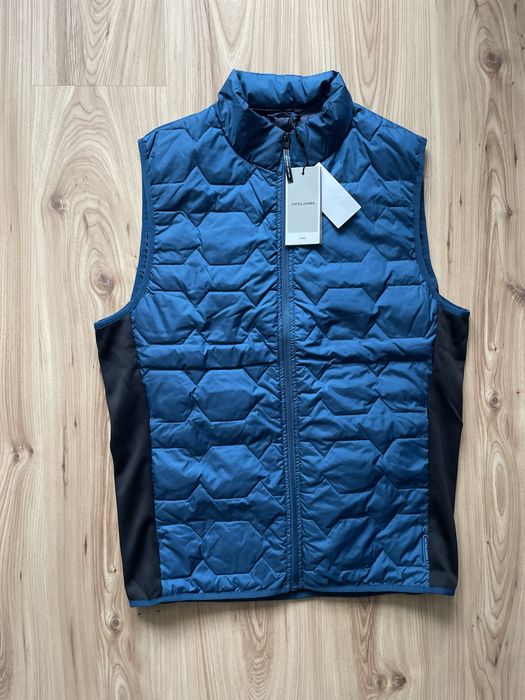 JACK & JONES CORE Hybrid Down/Нов мъжки елек/грейка с пух L