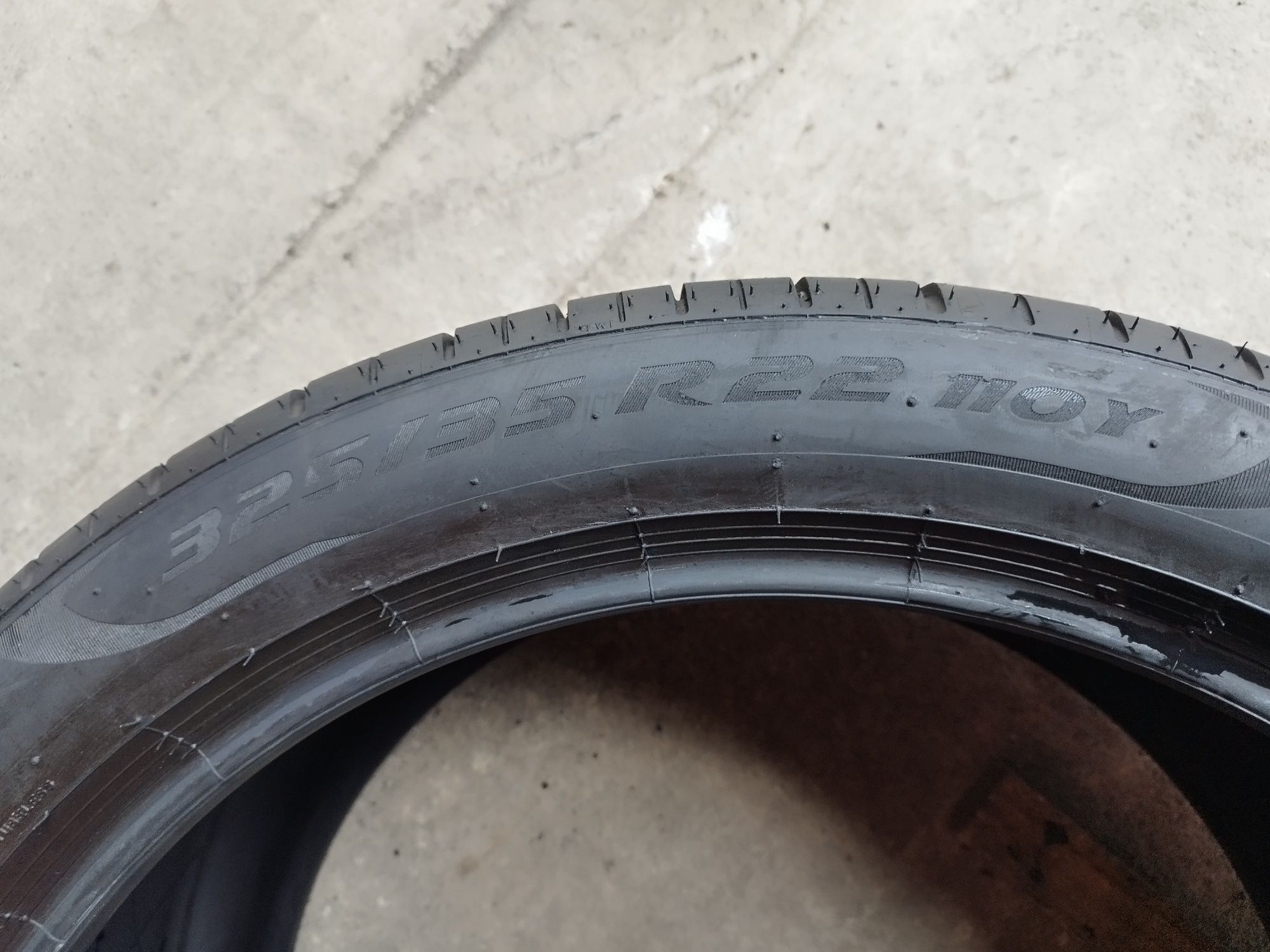 4 anvelope de vară Pirelli P Zero față 285/40/22,spate 325/35/22