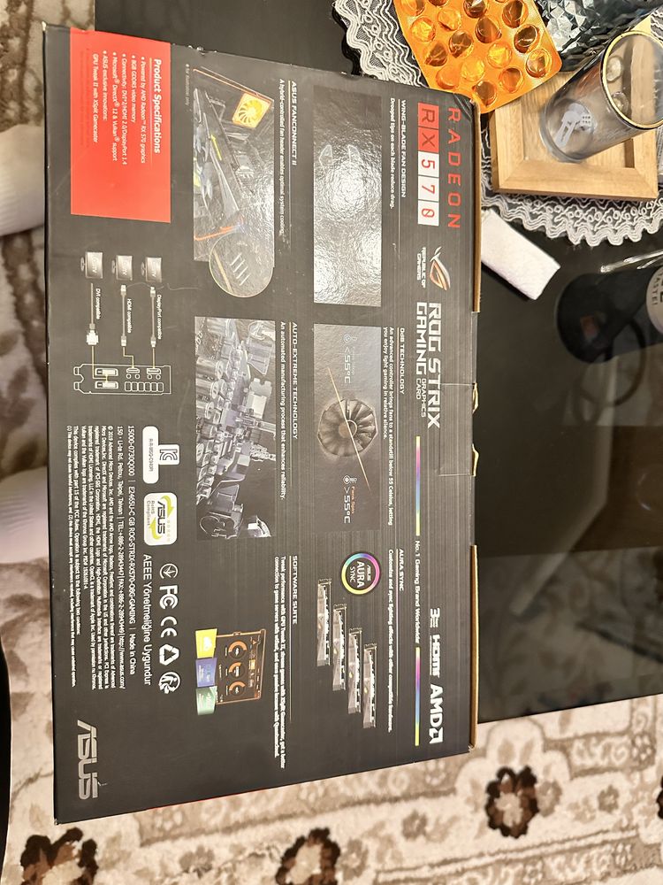 Asus rog RX570 8gb