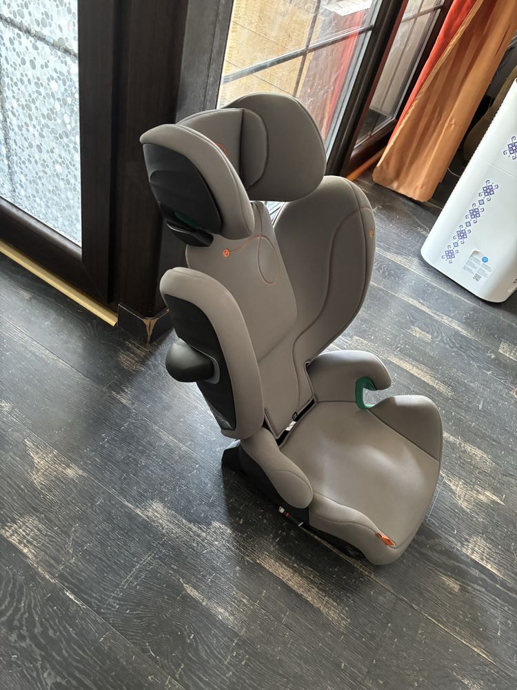 Scaun auto pentru copii Cybex Gold Solution G i-Fix Lava Grey,