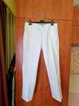 Pantaloni albi United Colors of Benetton