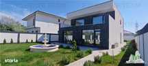 Vila premium 6 camere, 6 bai, curte 391mp, langa Parc, cu toate utilit