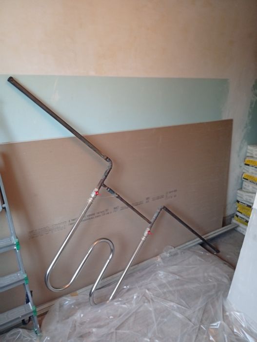 Полотенцесушитель с трубой 20