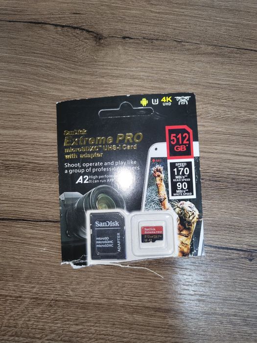 Card de memorie Sandisk extremepro