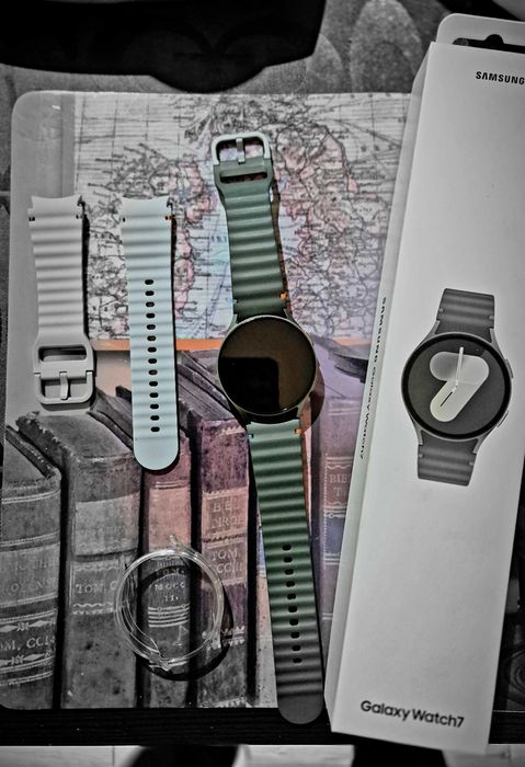 Samsung Galaxy Watch 7 44mm LTE (+BT+GPS+WiFi) green, GARANTIE 08.2026
