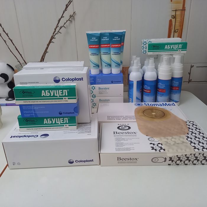 Калоприемникм Coloplast, средства для ухода за стомой