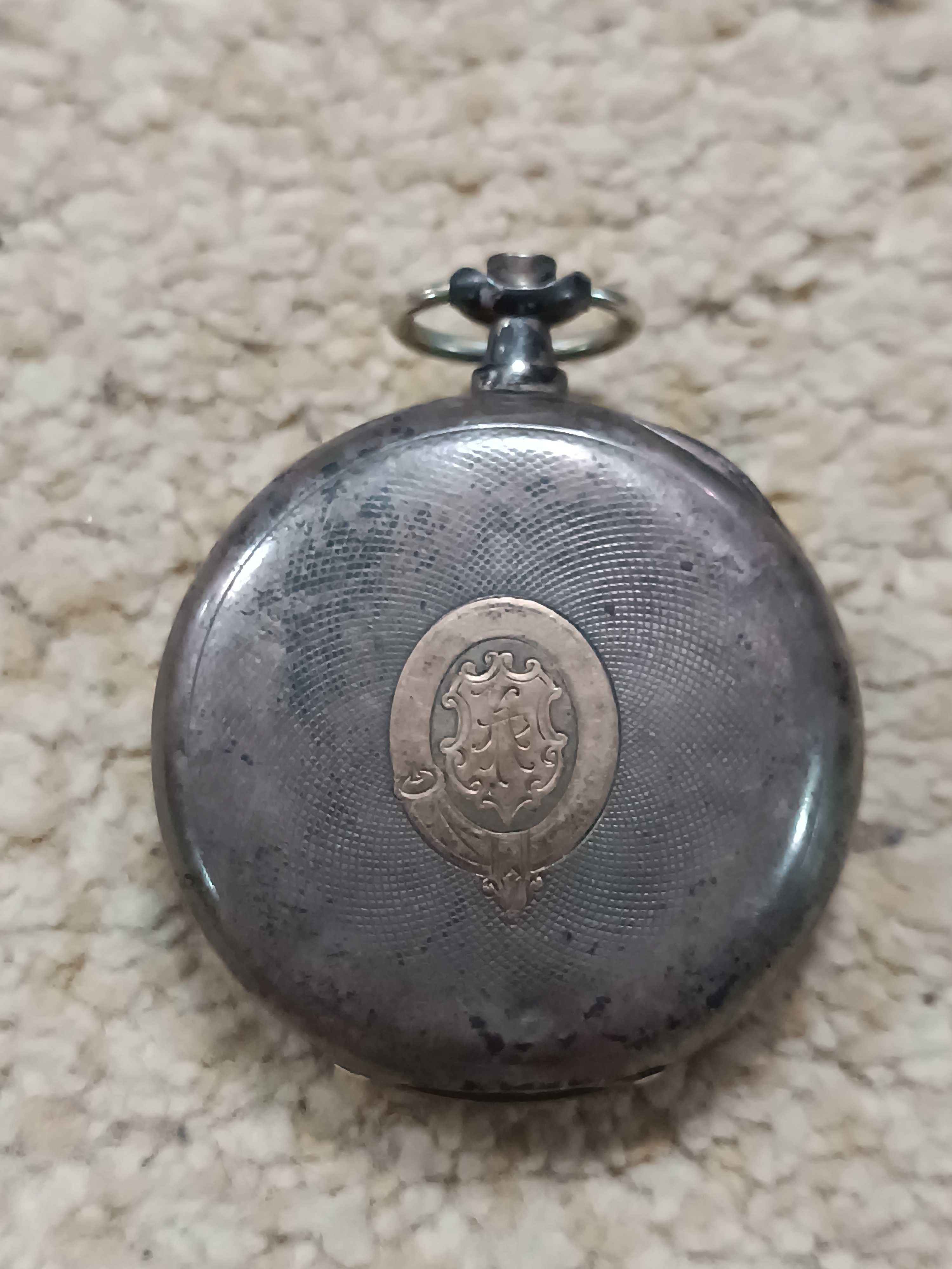 Часы Zenith серебрянные корпус