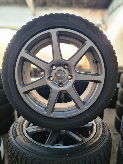5×112 17 цола джанти  Autec VW/Audi/BMW/Merc със зимни гуми 225/50R17