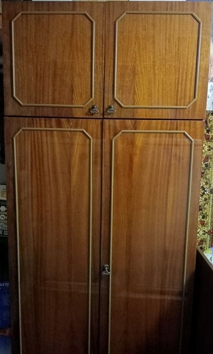 Платяной шкаф (двухсекционный)