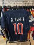 Tricou de fotbal PSG Paris Saint Germain marime M Ousmane Dembele 10