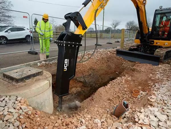 Гидромолот. Мини экскаватор, минипогрузчик, Отбойник.  Экскаватор.Арен