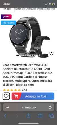Vând smartwatch aproape nou