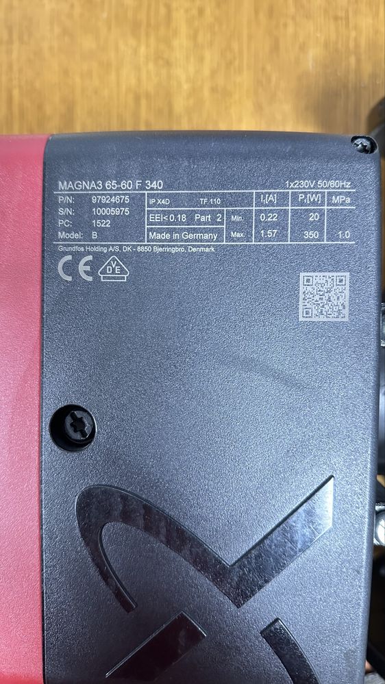 Vand pompa apa Grundfos 65-60 F340 noua