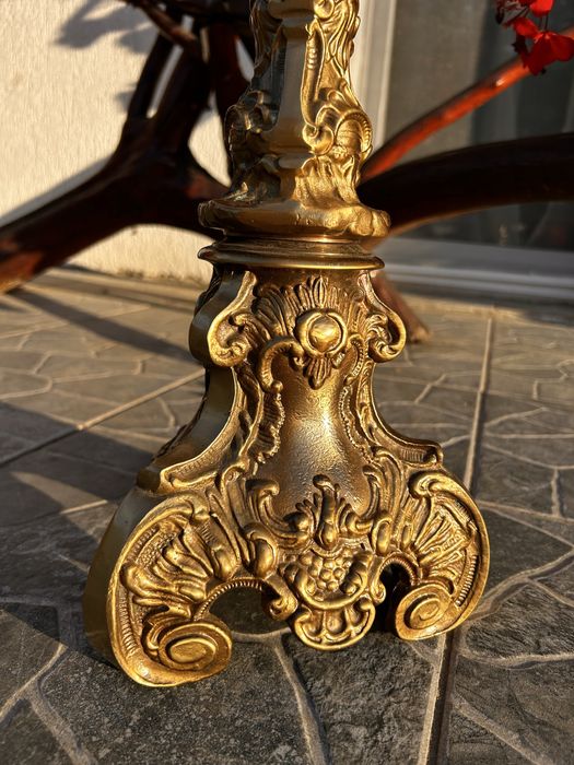 Scrumiera baroc din bronz masiv