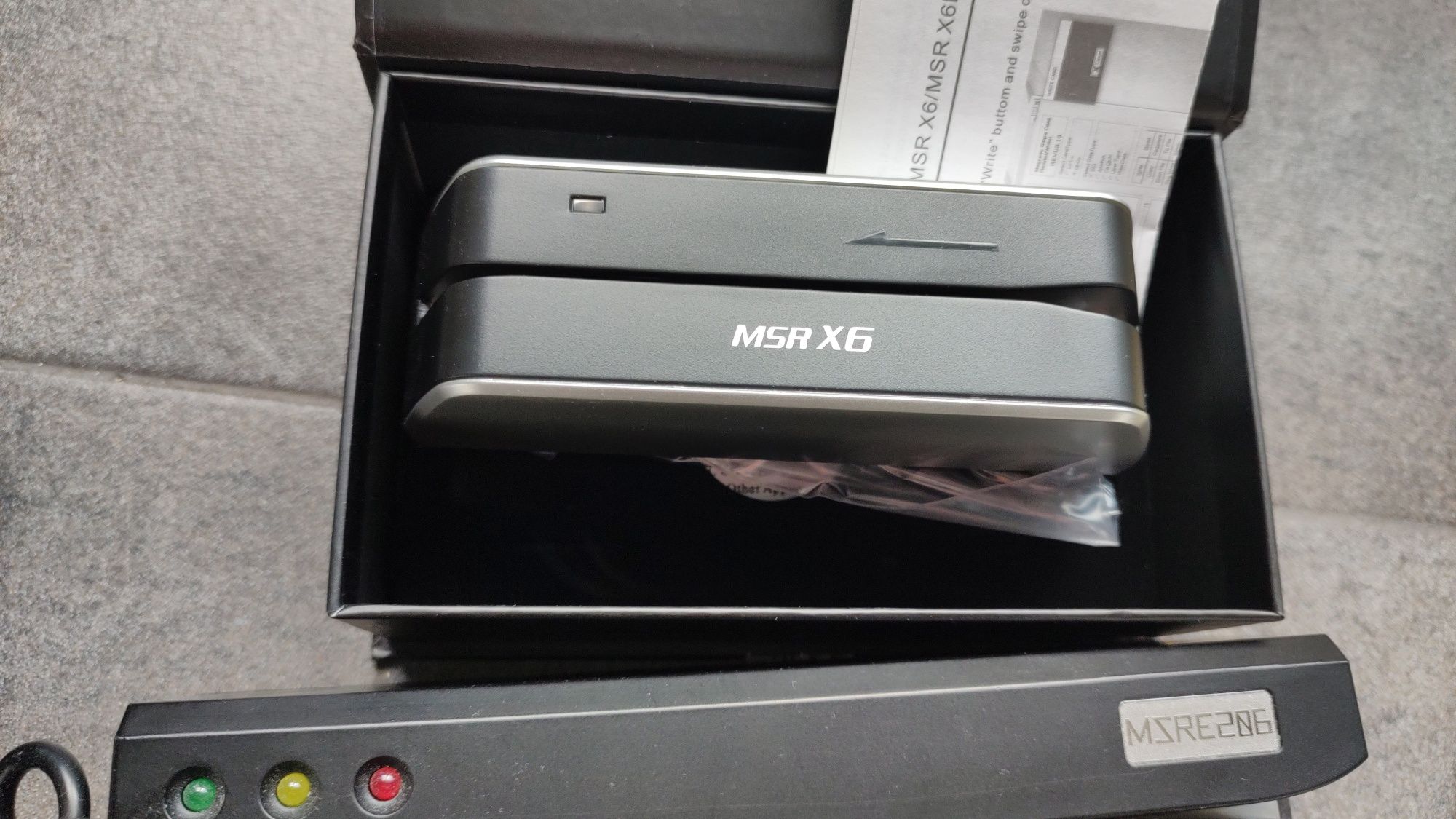 MSR X6 Bluetooth /206/ 605/ reader writer X6