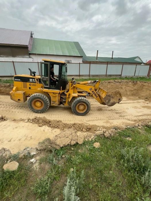 Аренда Фронтального погрузчик Экскаватор колесный Услуги