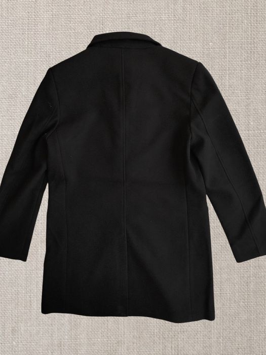 Мъжко черно палто