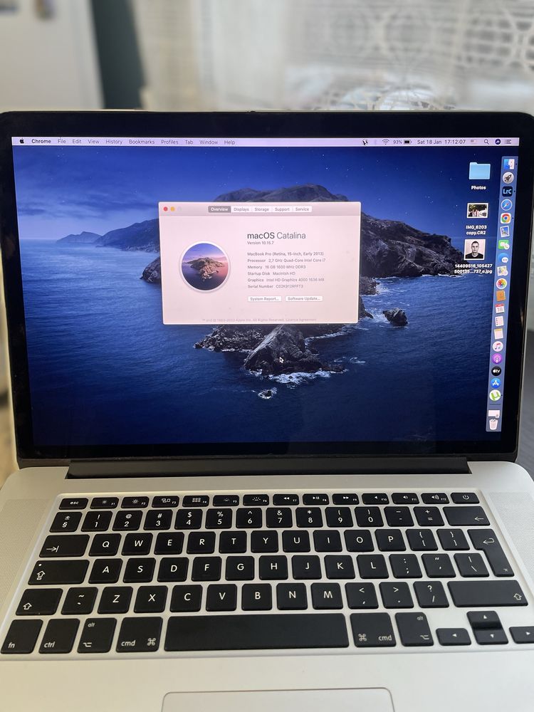 Macbook Pro Retina 15” 2013