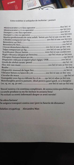 inchiriez suport placi rigips/ OSB