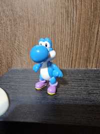 Nintendo Super Mario Yoshi Action Figure 4” Light Blue 2015 Jakks