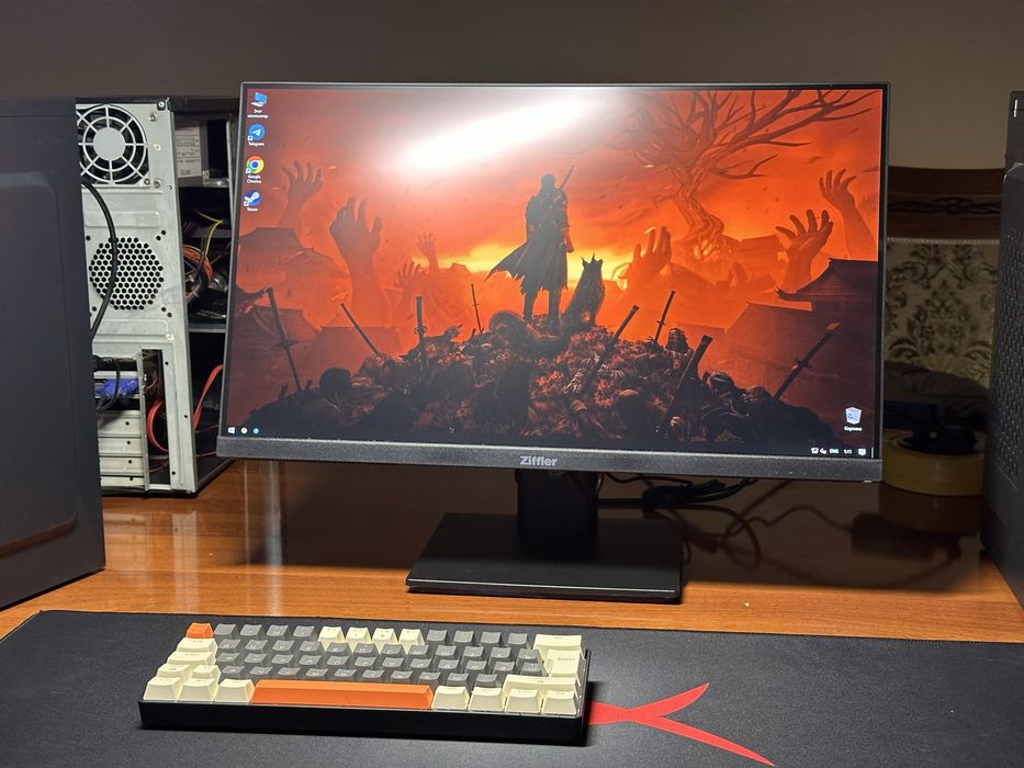 Компьютер, Монитор Ziffler 24” 120 Гц