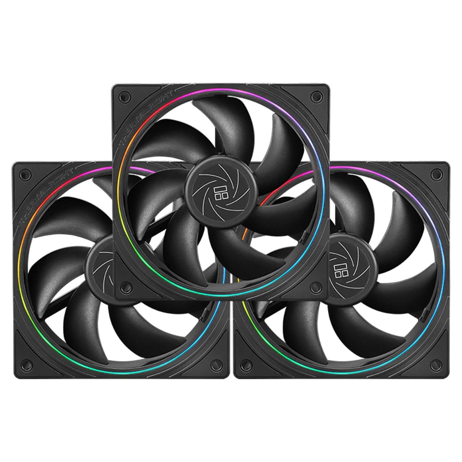 3 броя Thermalright TL-S12 ARGB 120мм вентилатори за кутия и CPU
