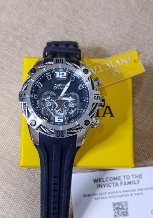 Ceas  Chronograph Invicta  Black Dial IN- 35629 - Barbati