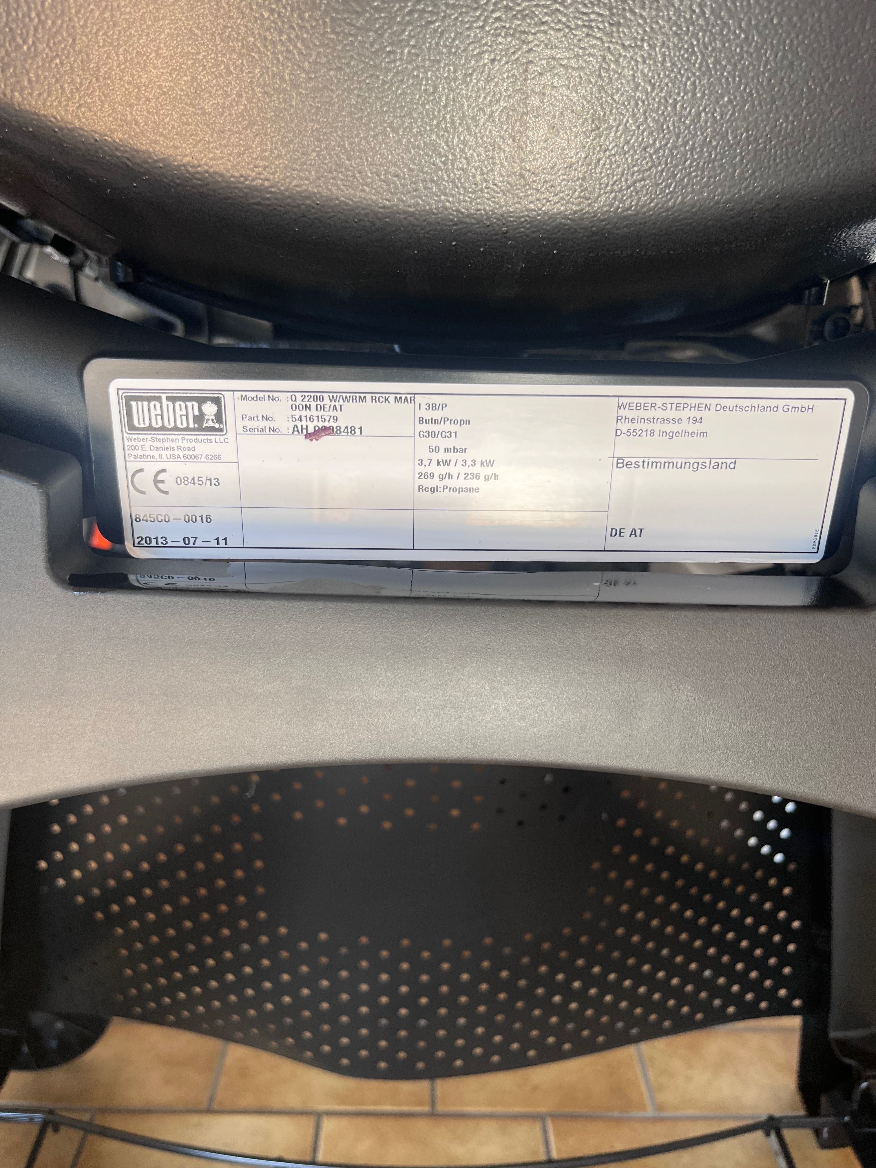 Газови Барбекюта Weber Q2200/Q200