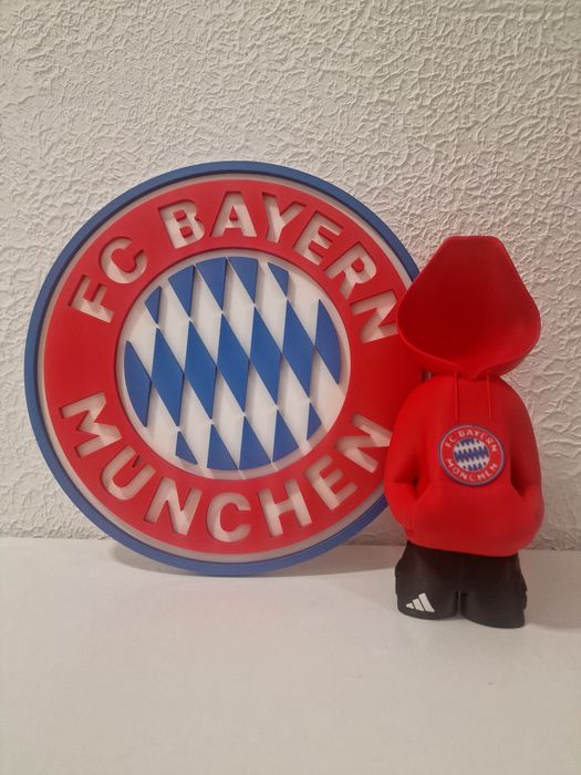 Емблема на футболен клуб Bayern München, ФК Байерн
диаметър:25см.
цена