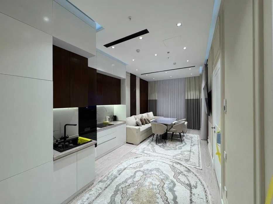 СДАЕТСЯ 2х ком квартира в ЖК "Nest one" Вид на Хумо арена 39-этаж 60м2