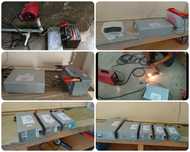 Инвертор 12v+24v=220v Юпс