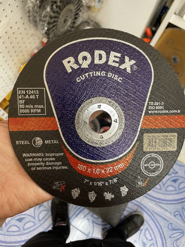 Диск отрезной по Металлу Rodex по оптовым ценам