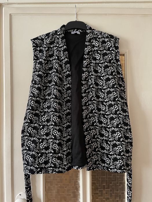 Памучен елек с колан L/XL