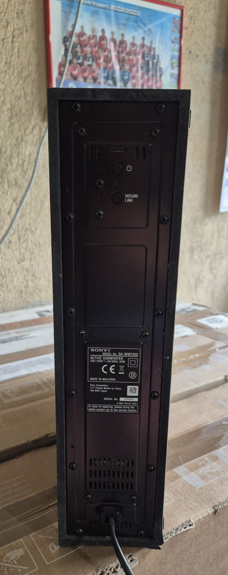 Компактен саундбар Sony HT-MT300 -100W, безжичен субуфер, Bluetooth,