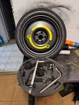 Roata de rezerva Slim kit pana Vw Golf Passat B8 Seat Skoda 125 70 R18